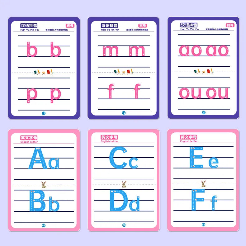 Stroke Line™ - Libro de Trazos Mágicos Montessori