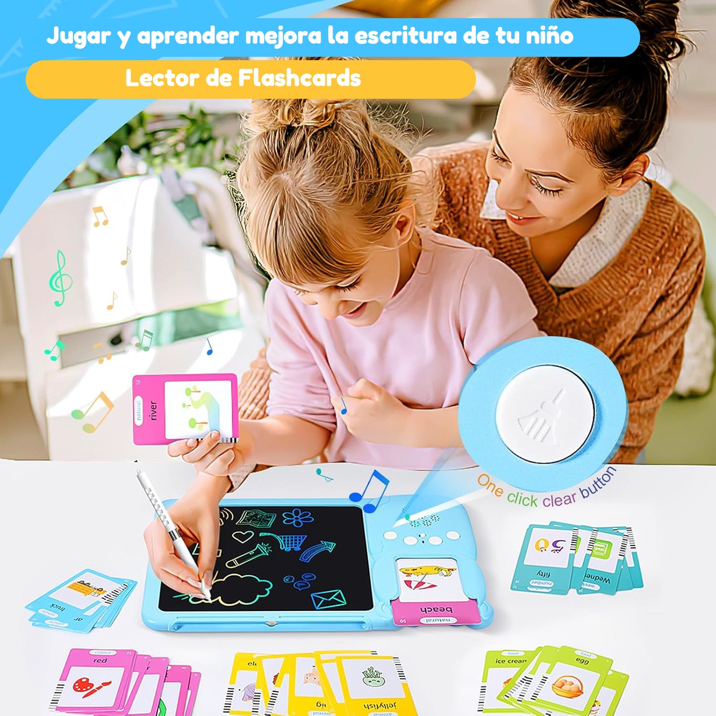 Flash Learning™ | Pizarra con Cartas Interactivas