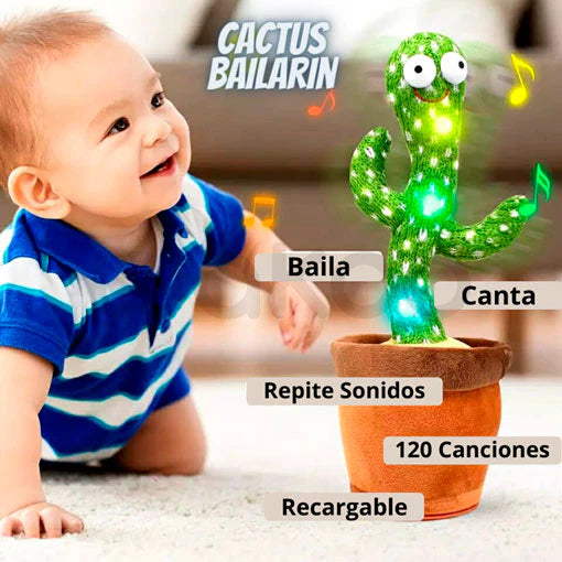 CactuBeat™ - Cactus bailarín recargable