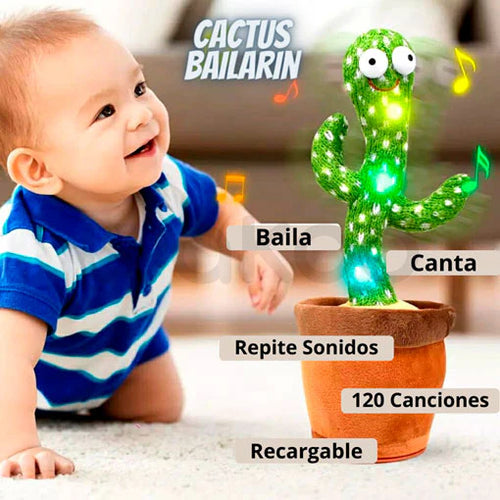 CactuBeat™ - Cactus bailarín recargable